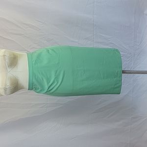 Plus Size 18 Mint Green Pencil Skirt